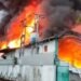Pabrik Sepatu Yumeida Terbakar