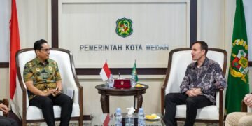 Terima Kunjungan Dubes Finlandia, Wali Kota Medan Paparkan Potensi Kota Medan