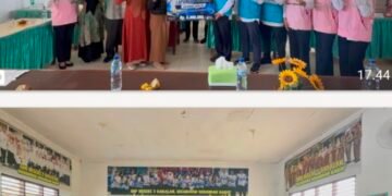Dorong Pola Hidup Sehat Sejak Dini, PLN Indonesia Power Unit Bisnis PPS Berikan Bantuan Berupa Pembuatan Lapangan Futsal kepada SMP Negeri 3 Babalan Kec. Berandan Barat