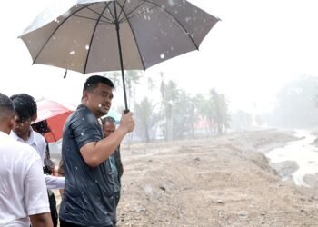 Gubernur Sumut Bobby Nasution Desak Percepatan Proyek Tanggul dan Sabodam Sungai Tukka