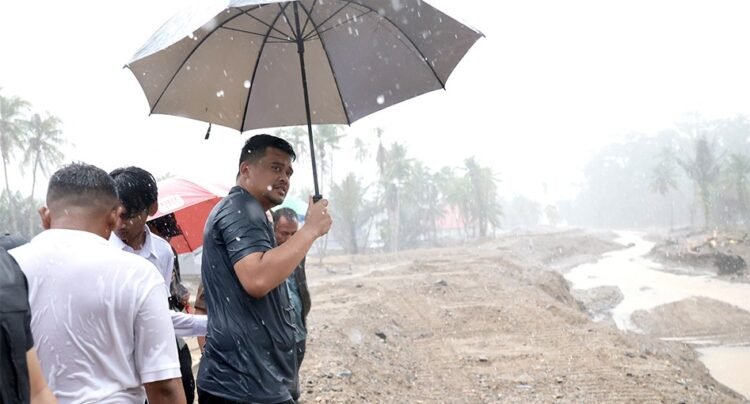 Gubernur Sumut Bobby Nasution Desak Percepatan Proyek Tanggul dan Sabodam Sungai Tukka