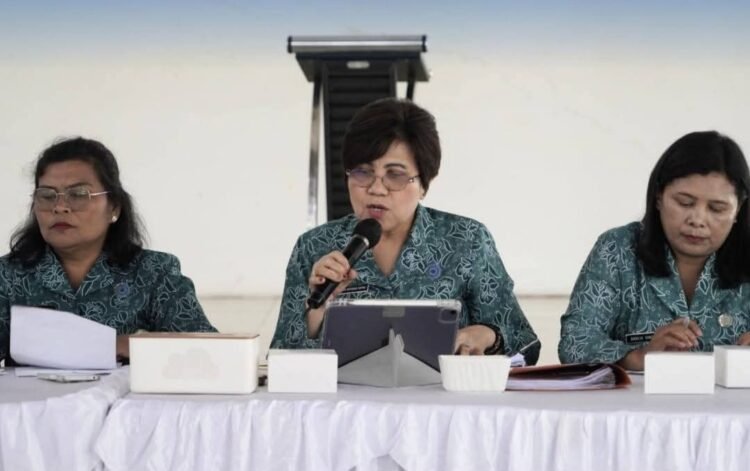 Optimalkan Persiapan Monitoring Desa Percontohan, TP PKK Kabupaten Karo Gelar Rakor Bersama Dewan Pembina 