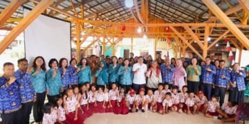 Desa Deram Ikuti Penilaian Desa Percontohan Pelaksana 10 Program Pokok PKK Kategori Tertib Administrasi PKK
