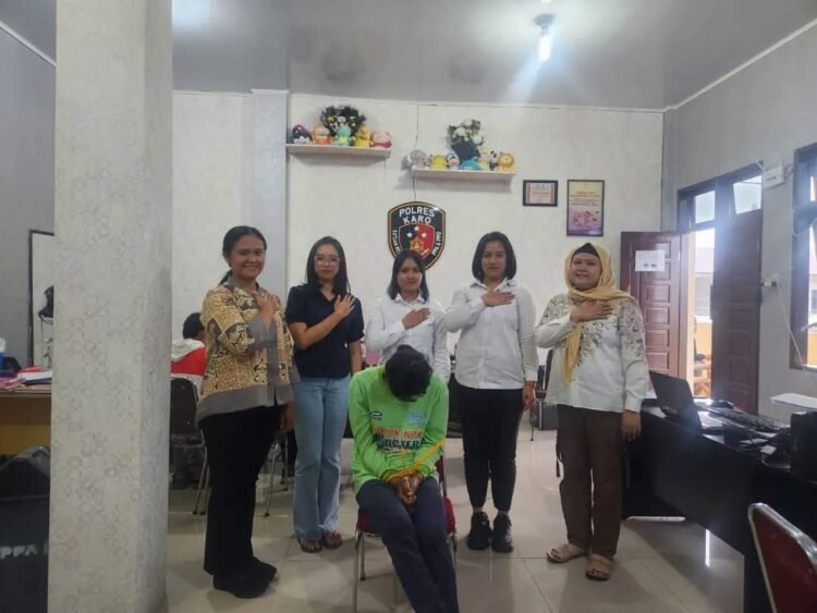 Polres Karo Ungkap Dugaan Pencabulan Anak oleh Ayah Kandung, Pelaku Ditahan
