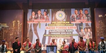 Hadiri Pelantikan Pengurus DPD IPK Karo, Bupati Karo Sampaikan Pesan Ini