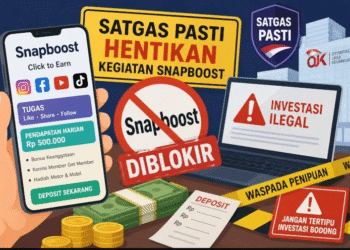 Satgas PASTI Hentikan Penipuan Snapboost