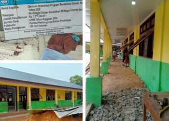 Revitalisasi SDN 050759 Securai Rp1,2 Miliar Disorot, Partisi Hukum Minta APH Lakukan Audit