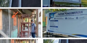 Proyek Revitalisasi SDN 056633 Gang Mangga Kecamatan Gebang Diduga Asal Jadi, APH Diminta Tindak Tegas