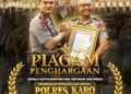 Pelayanan Prima Berbuah Predikat Wilayah Bebas Korupsi, Polres Karo Raih Penghargaan