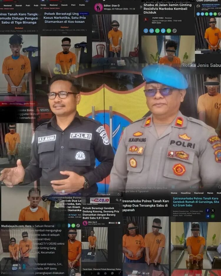 Polres Karo Selidiki Isu Viral Dugaan Keterlibatan Personel dengan Bandar Narkoba, Sipropam Lakukan Pemeriksaan