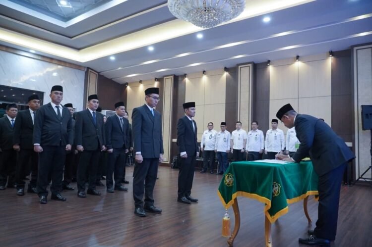 22 Pejabat Manajerial Pemko Medan Dilantik, Sekda: Ambisi Tak Boleh Kalahkan Integritas