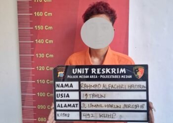 Viral, Polsek Medan Area Ungkap Remaja Spesialis Penggelapan Motor Modus Minta Dorong