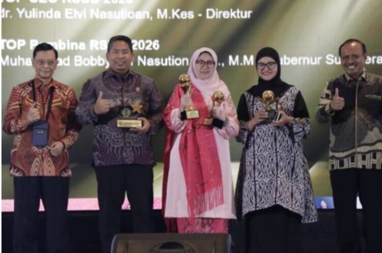 TOP BUMD Awards 2026: RSU Haji Medan Raih Golden Trophy dan BLUD Bintang 5