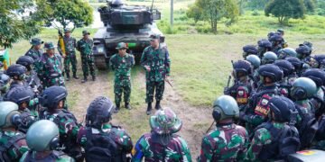Tinjau UST Pleton Yonkav 6/NK, Pangdam I/BB Tekankan Profesionalisme dan Faktor Keamanan