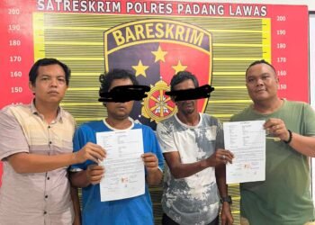 Satreskrim Polres Palas Amankan Dua Terduga Pelaku Pungli di Kelurahan Pasar Sibuhuan