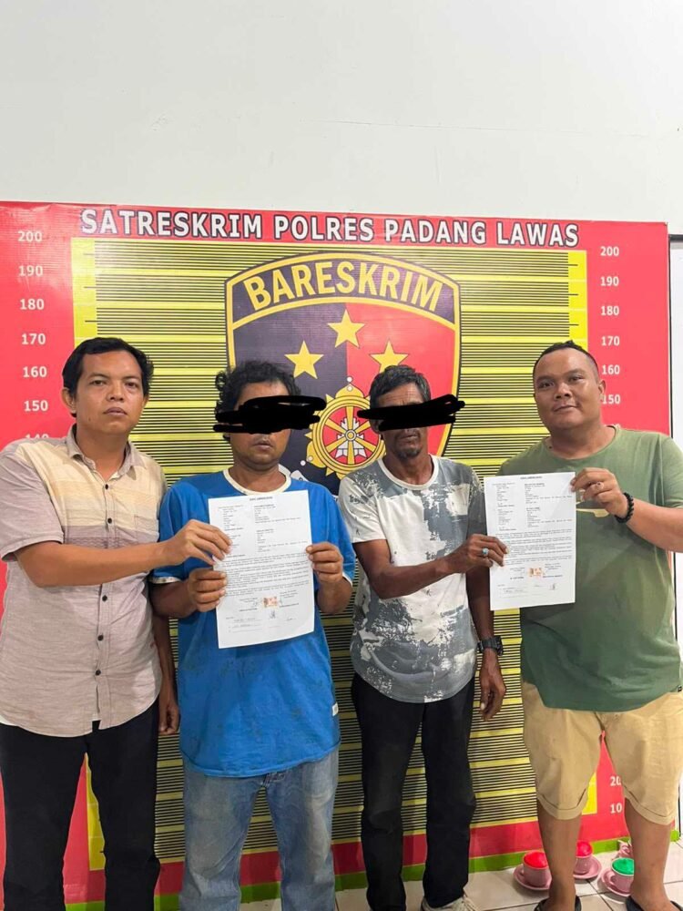 Satreskrim Polres Palas Amankan Dua Terduga Pelaku Pungli di Kelurahan Pasar Sibuhuan