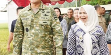 Plt. Bupati Langkat Dampingi Pangdam I/BB Panen Raya TNI, Perkuat Swasembada Pangan