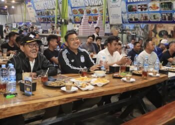 Kapolres Langkat Nobar Final Piala Dunia Bersama Masyarakat, Perkuat Sinergitas Melalui Kebersamaan