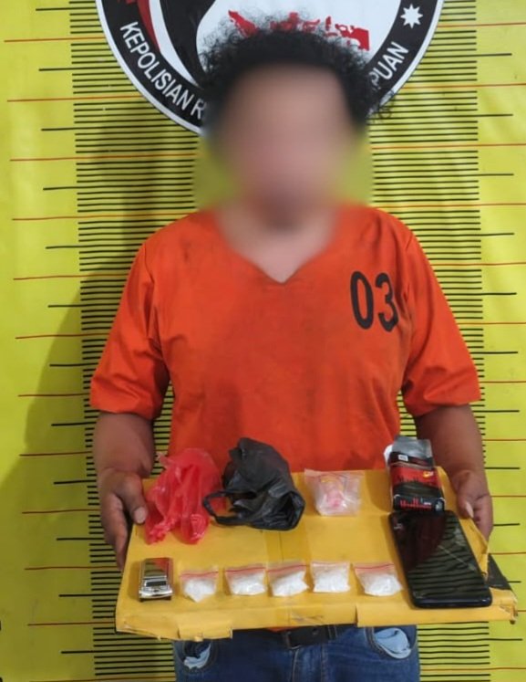 Polres Padangsidimpuan Amankan Pengedar Sabu, Sita 23,84 Gram Narkotika
