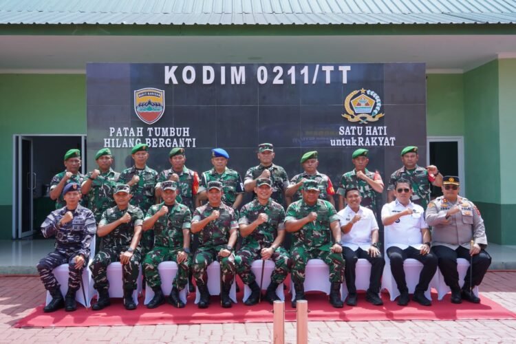 Kunker ke Kodim 0211/Tapanuli Tengah, Pangdam I/BB Apresiasi Pengabdian Prajurit untuk Masyarakat