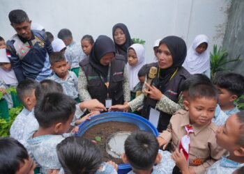Pertamina Patra Niaga Regional Sumbagut Rayakan Hari Anak Nasional Bertajuk Lingkungan, Tanamkan Kepedulian Sejak Dini