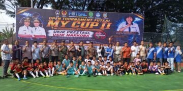 Sekda P.Sidimpuan Buka Tournament Futsal Tingkat Pelajar Marini Yuliana Cup II