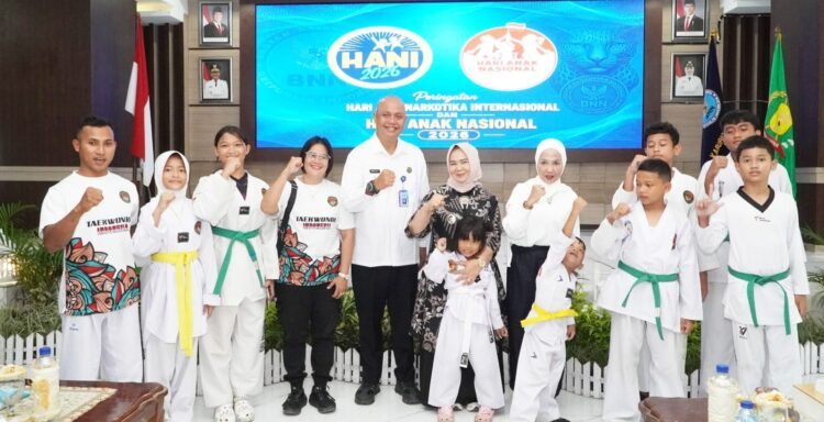 Peringati HAN, Plt. Bupati Langkat Komitmen Lindungi Generasi Muda