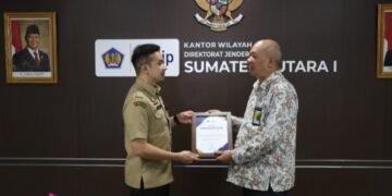 Sinergi Tingkatkan PAD, Bapenda Kota Medan Kunjungi Kanwil DJP Sumut I