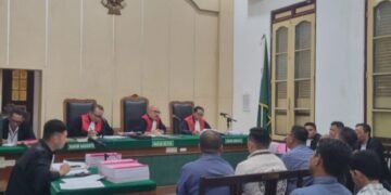 Korupsi Dana Desa TA 2024 di Paluta, Plt Inspektur Daerah dan 11 Kepala Kena ‘Semprot’ Hakim