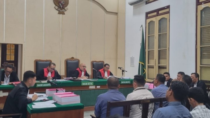 Korupsi Dana Desa TA 2024 di Paluta, Plt Inspektur Daerah dan 11 Kepala Desa Kena ‘Semprot’ Hakim