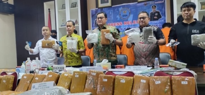BNN Sumut Ungkap 3 Kasus, Tangkap 7 Tersangka dalam Sepekan