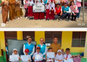 PT PLN Indonesia Power UBP Pangkalan Susu Berkolaborasi Bersama PT BAg, LAZ, P P UBP PNS Srikandi UBP PNS dan Tim Dokter Salurkan Beasiswa Berprestasi dan Prasejahtera