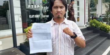 GEMPA Sumut Laporkan Dugaan Korupsi Dana Hibah KPU Tanjungbalai ke Kejati Sumut