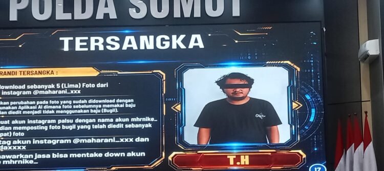 Edit Foto Wanita Jadi Tanpa Busana dengan AI, Pemuda Asal Pematang Siantar Ditangkap Polda Sumut