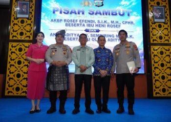 Pisah Sambut Kapolres Pelabuhan Belawan, Wakil Wali Kota Medan Ajak Kapolres Baru Wujudkan Belawan Aman