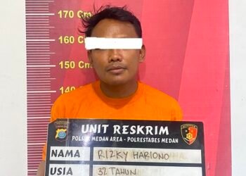 Polsek Medan Area Tangkap Sekuriti Rampas HP Wanita Lansia saat Duduk di Kursi Roda