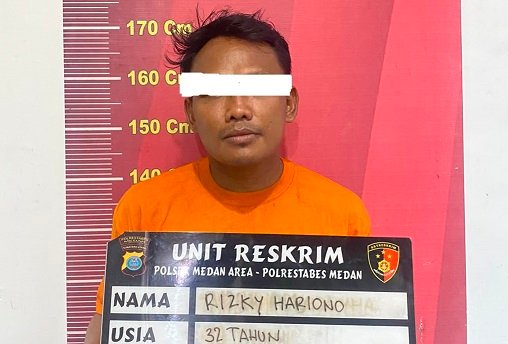 Polsek Medan Area Tangkap Sekuriti Rampas HP Wanita Lansia saat Duduk di Kursi Roda