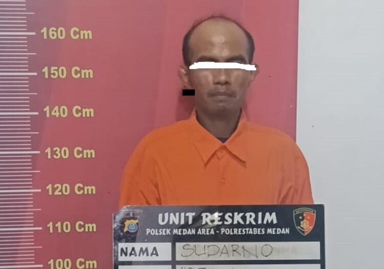Maling Motor Bersembunyi di Kuburan Halat Ditangkap Polsek Medan Area