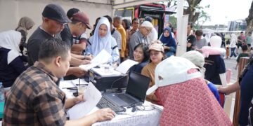 Dekatkan Pelayanan kepada Masyarakat, Pojok PBB Bapenda Medan Himpun Rp893 Juta di CFD Medan