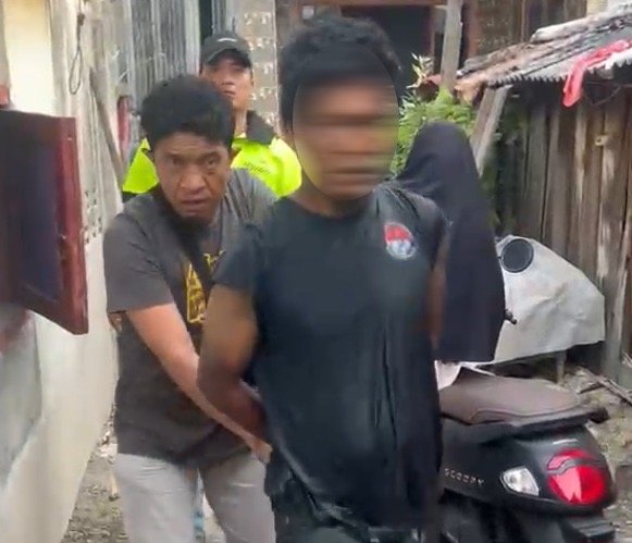 Polres Pelabuhan Belawan Tangkap Pelaku Perampokan Mobil Box JNT Express