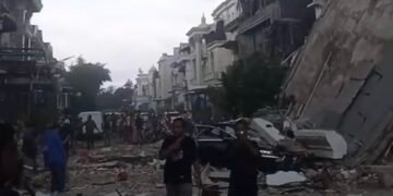 Ledakan di Perumahan Grand Polonia, Lima Rumah Hancur