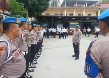 Kasi Propam Polres Karo Tegaskan Disiplin Personel Harus Terus Ditingkatkan