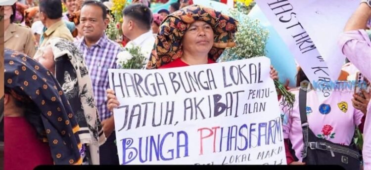 Bupati Karo Terima Aspirasi Forum Petani Bunga, Siap Kaji Regulasi Perlindungan Petani Lokal