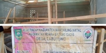 Diduga Dikorupsi, Formabes RI Akan Laporkan Pembangunan Gedung Madrasah Desa Tabuyung ke Polres Madina