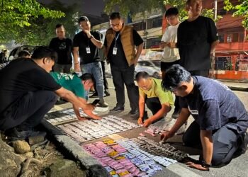 Polrestabes Medan Gagalkan Peredaran 622 Pod Getar dalam Kemasan Permen Aksara Cina