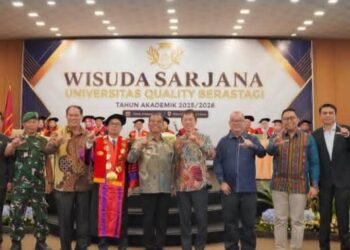 Bupati Karo Dorong Lulusan Universitas Quality Berastagi Jadi Generasi Inovatif dan Berintegritas