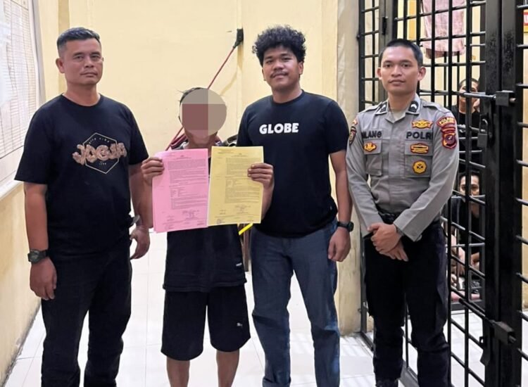 Hantam Kepala Istri Pakai Batu, Sat Reskrim Polres Padang Lawas Tahan Pelaku KDRT di Sibuhuan