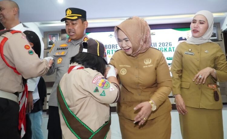 Lepas 85 Kontingen Langkat ke Jambore Nasional XII. Plt Bupati: Jaga Nama Baik Kabupaten