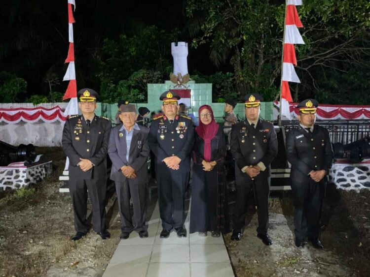 Polres Palas Gelar Apel Kehormatan dan Renungan Suci HUT RI ke-81 di Paringgonan