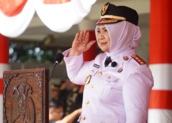 Plt. Bupati Langkat Pimpin Detik-Detik Proklamasi HUT ke-81 RI
